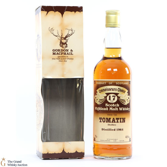 Tomatin - 17 Year Old 1964 Gordon and MacPhail Connoisseurs Choice