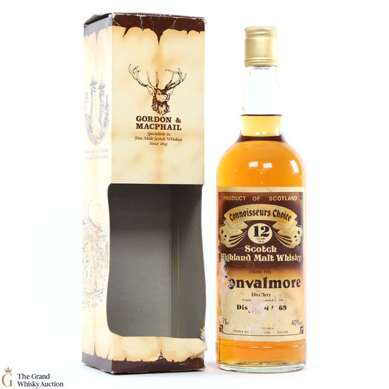 Convalmore - 12 Year Old 1969 Gordon and MacPhail Connoisseurs Choice