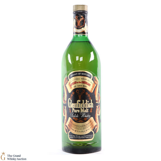 Glenfiddich - Pure Malt 1980's 1L