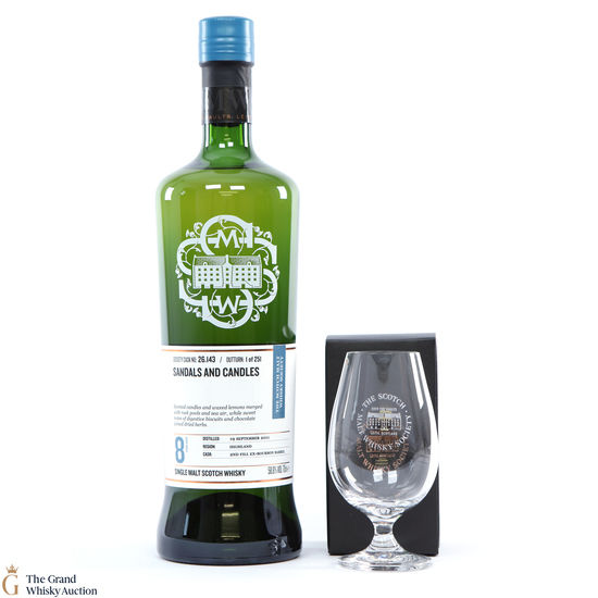 Clynelish - 8 Year Old SMWS 26.143 Candles and Candles + Glass
