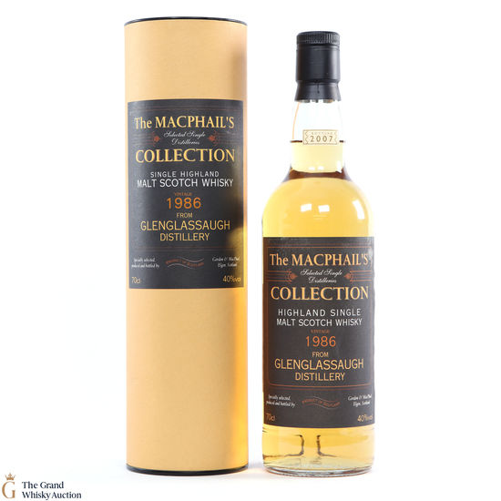 Glenglassaugh - 1986 - 2007 MacPhail's Collection