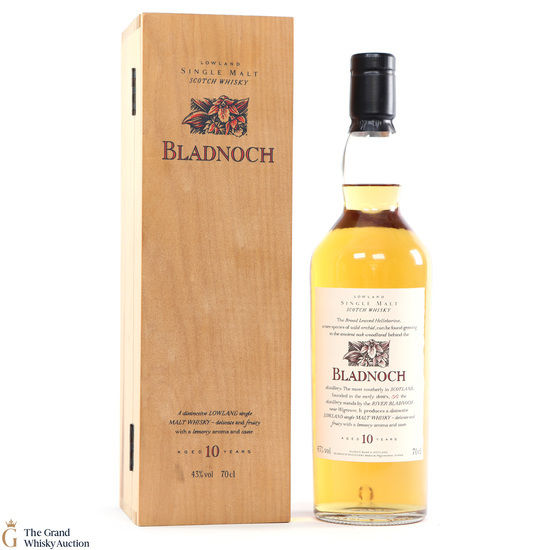 Bladnoch - 10 Year Old Flora and Fauna (Wooden Box)