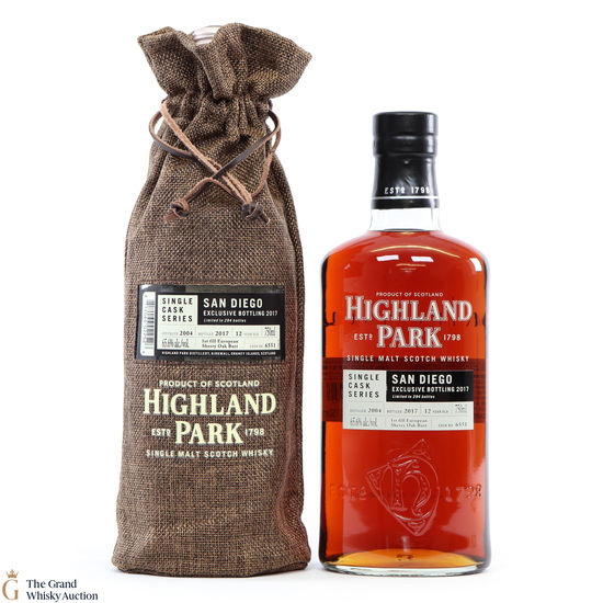 Highland Park - 12 Year Old - Single Cask #6551 - San Diego