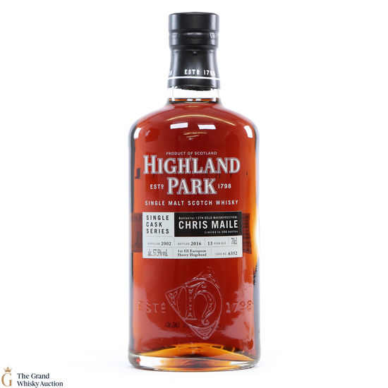 Highland Park - 13 Year Old - 2002 Single Cask Series (Chris Maile, 13th Oslo Whisky Festival) 