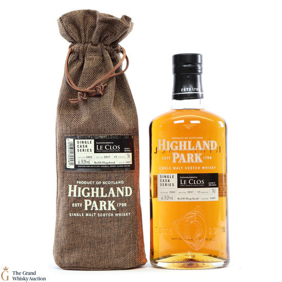 Highland Park - 15 Year Old - Single Cask #3445 - Le Clos