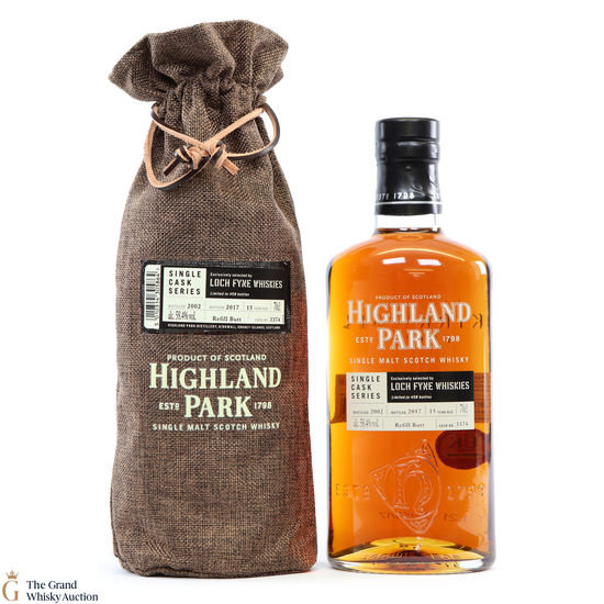 Highland Park - 15 Year Old - Single Cask #3374 - Loch Fyne Whiskies