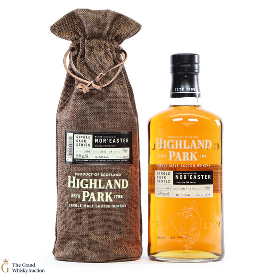 Highland Park - 15 Year Old - Single Cask #3249 - Nor'Easter 75cl