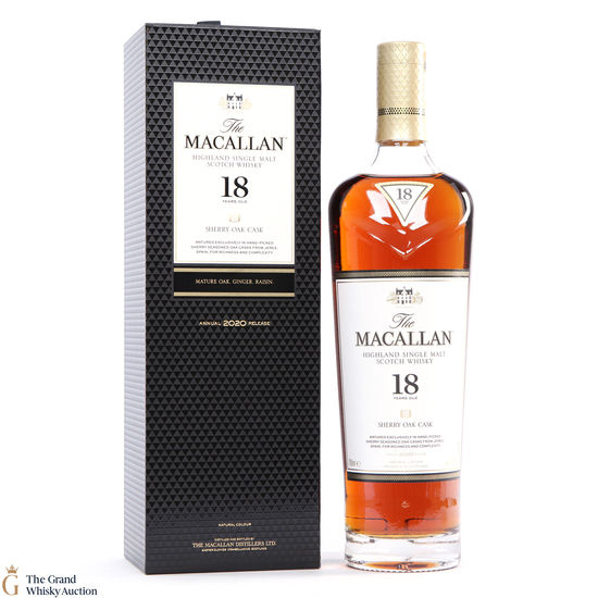 Macallan - 18 Year Old Sherry Oak (2020)