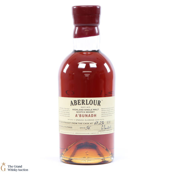 Aberlour - A'Bunadh - Batch No.56