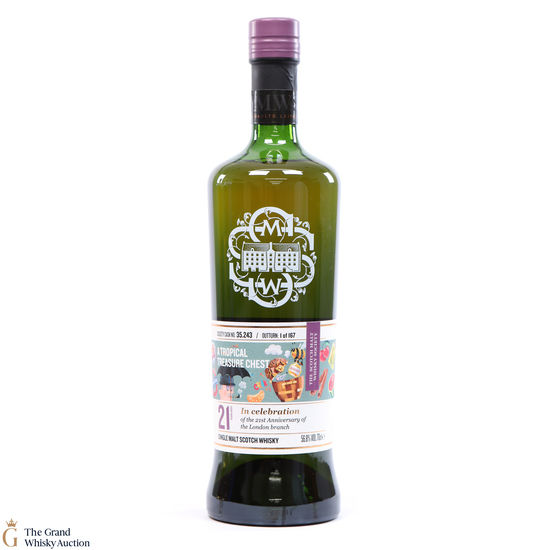 Glen Moray - 21 Year Old SMWS 35.243 - 21st Anniversary London Branch