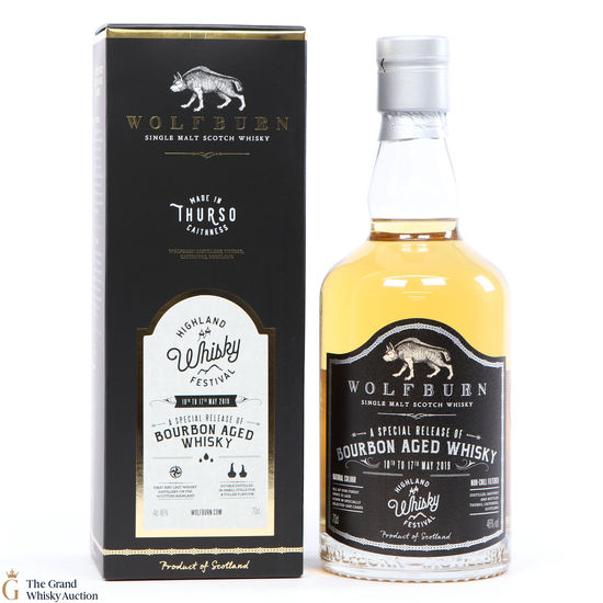 Wolfburn - Bourbon - Highland Whisky Festival  2019