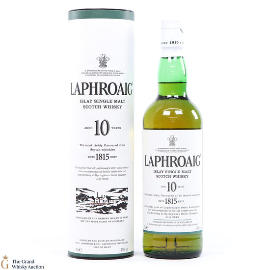 Laphroaig - 10 Year Old - 200th Anniversary Limited Edition