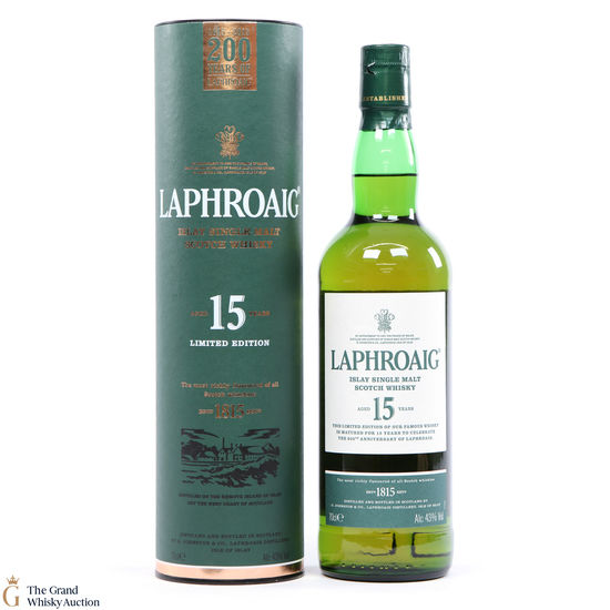 Laphroaig - 15 Year Old - 200th Anniversary Limited Edition