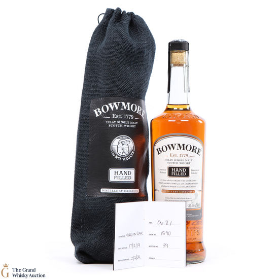 Bowmore - 10 Year Old - 2019 Hand Fill - Virgin Oak #1590