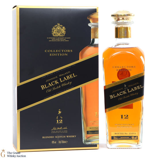 Johnnie Walker - 12 Year Old - Black Label - Collectors Edition