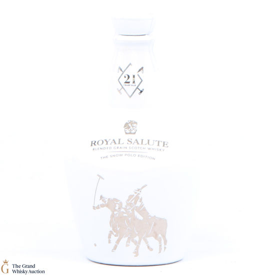 Chivas - 21 Year Old - Royal Salute - Snow Polo Edition (5cl)