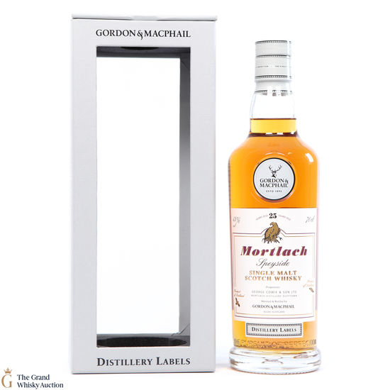 Mortlach - 25 Year Old  Gordon & Macphail Distillery Labels