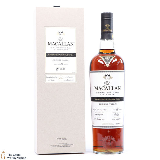 Macallan - Exceptional Single Cask 2017/ESB-7802/11 2005