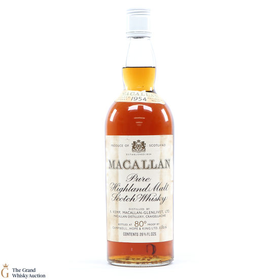 Macallan - 1954  - Campbell, Hope and King