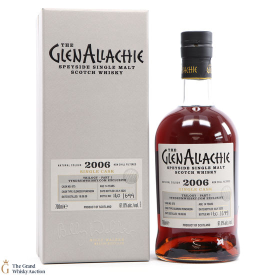 Glenallachie - 14 Year Old 2006 Single Cask #675 - Tyndrum Whisky Exclusive Part 1