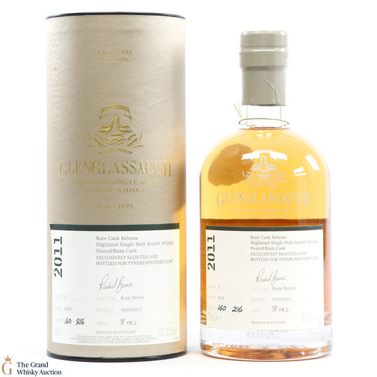 Glenglassaugh - 8 Year Old - 2011 Rare Cask Release Tyndrumwhisky.com