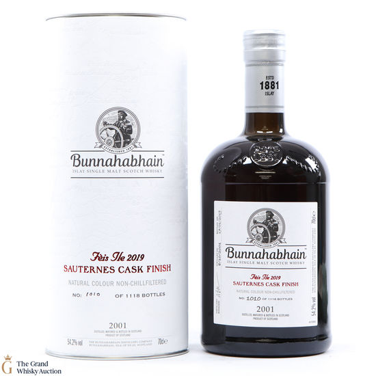 Bunnahabhain - 2001 - Sauternes Finish - Fèis Ìle 2019