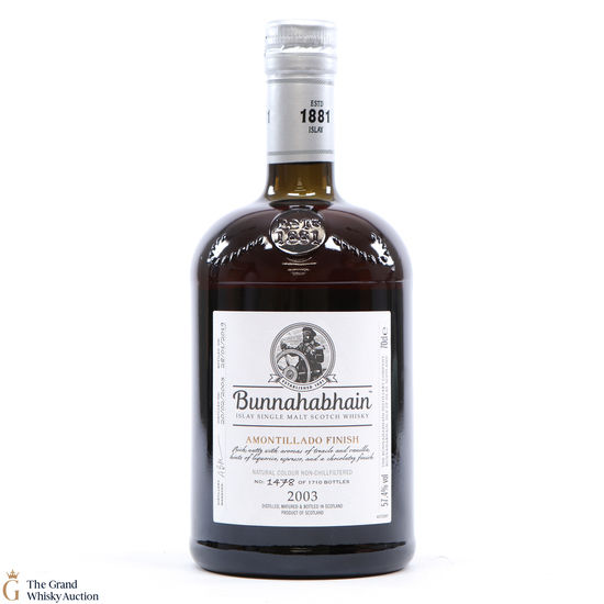 Bunnahabhain - 2003 - Amontillado Cask Finish