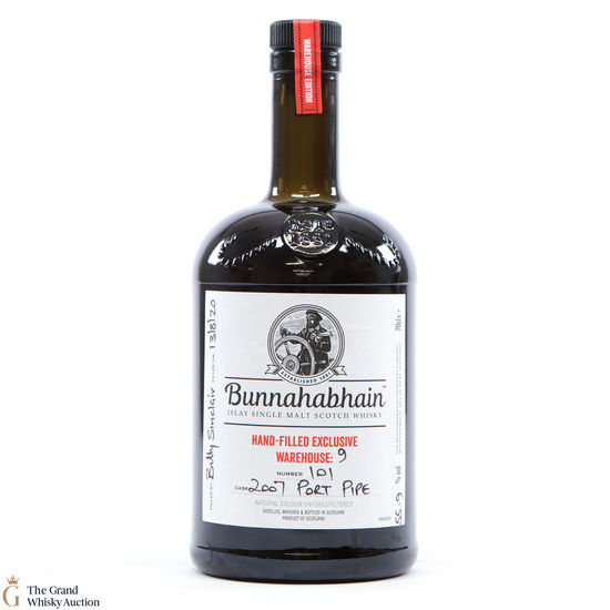 Bunnahabhain - 2007 Port Pipe Hand Fill 2020