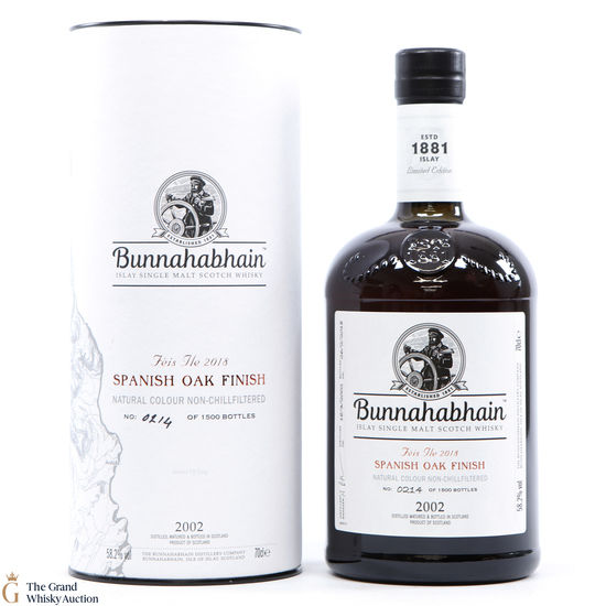 Bunnahabhain - 2002 Spanish Oak Finish - Fèis Ìle 2018