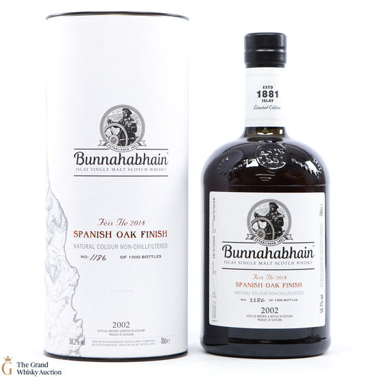 Bunnahabhain - 2002 Spanish Oak Finish - Fèis Ìle 2018