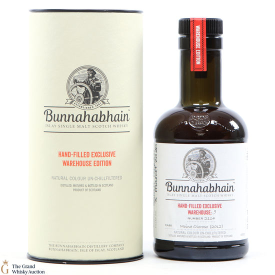 Bunnahabhain - 7 Year Old - Moine Oloroso #2114  Hand Fill 20cl