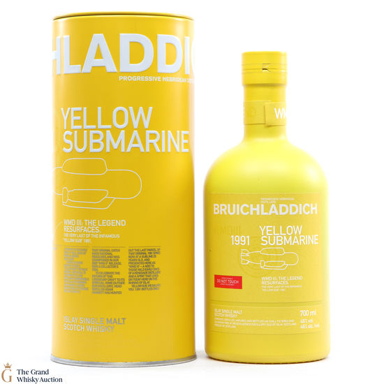 Bruichladdich - 25 Year Old (1991) - Yellow Submarine WMDIII - The Legend Resurfaces