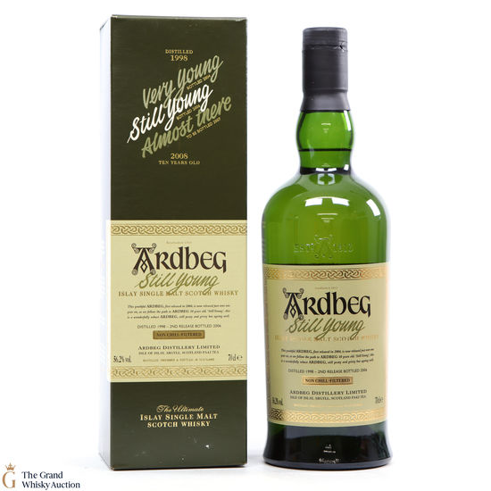 Ardbeg - 10 Year Old Still Young 1998-2008 2nd Release