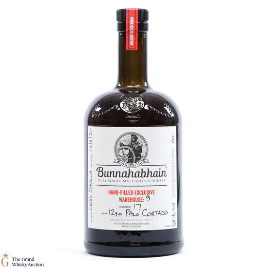 Bunnahabhain - 12 Year Old - Palo Cortado - Handfill 2020