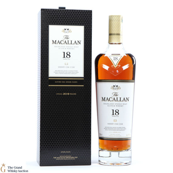 Macallan - 18 Year Old - Sherry Oak (2019)