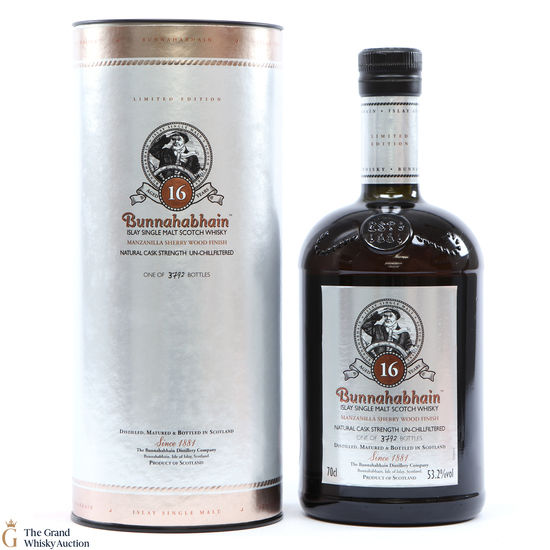 Bunnahabhain - 16 Year Old Manzanilla Cask