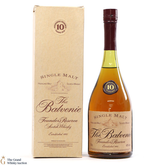 The Balvenie - 10 Year Old Founder's Reserve 1980s