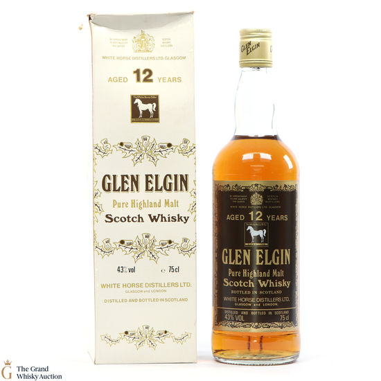 Glen Elgin - 12 Year Old White Horse (1980s)