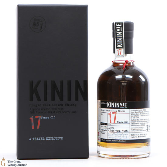 Kininvie - 17 Year Old Batch #001 35cl