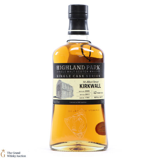 Highland Park - 12 Year Old - Single Cask Series - 58 Albert Street