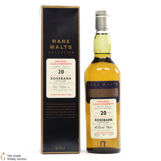 Rosebank - 20 Year Old - Rare Malts (60.3%)