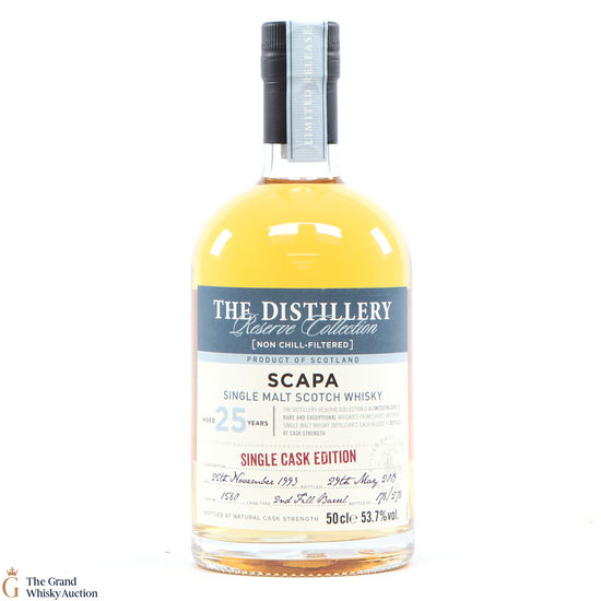 Scapa - 25 Year Old 1993 - Single Cask #1560