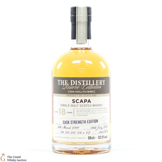 Scapa - 18 Year Old Cask Strength 2000