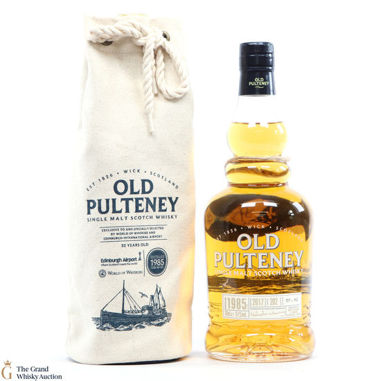 Old Pulteney - 32 Year Old 1985 Single Cask #202 for Edinburgh Airport