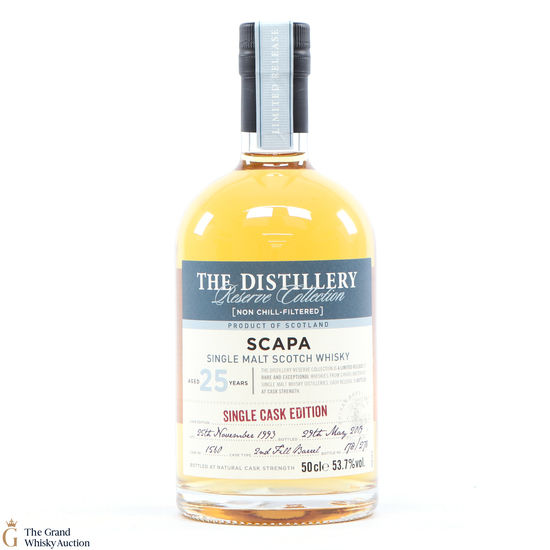 Scapa -25 Year Old 1993 - Single Cask #1560