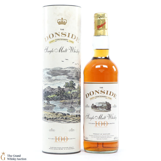 Glenfarclas 12 Year Old - Donside Paper Centenary Edition