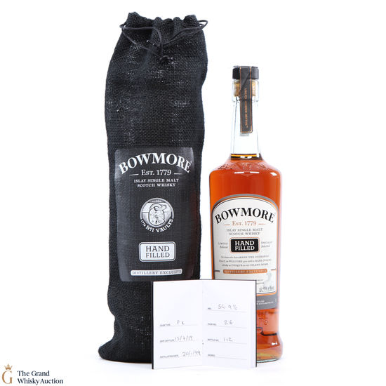 Bowmore - 20 Year Old - 2019 Hand Fill - PX Cask #26