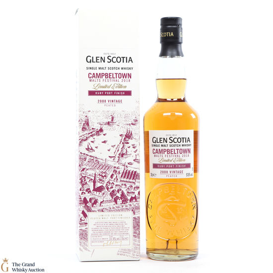 Glen Scotia - 2008 Ruby Port Finish - Campbeltown Malts Festival 2018