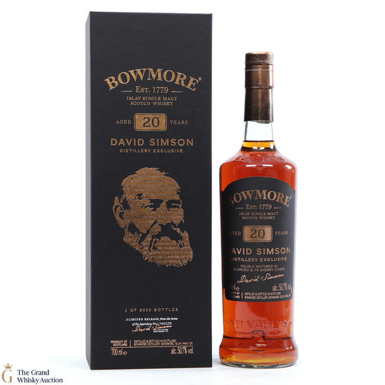 Bowmore - 20 Year Old David Simson Distillery Exclusive 2020