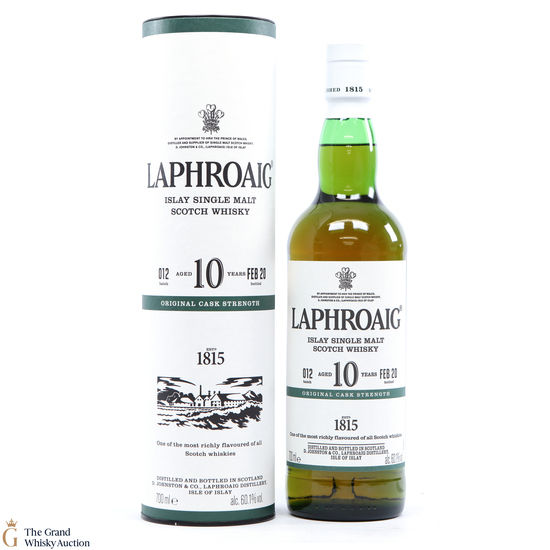 Laphroaig - 10 Year Old - Original Cask Strength Batch #012
